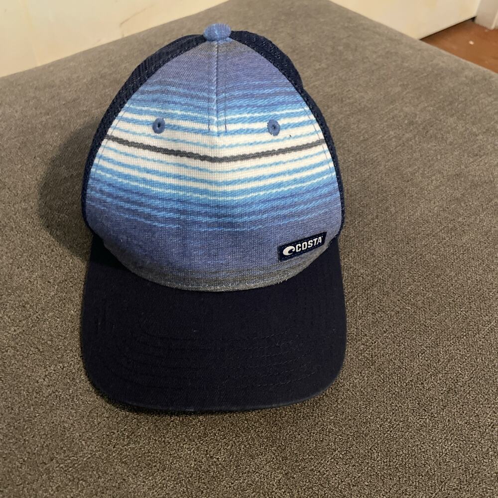 Costa Blue Trucker Snapback Mesh Hat EU